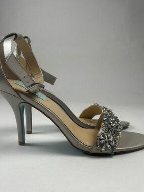 Betsey Johnson GINA Women's Stiletto Heels - Silver
